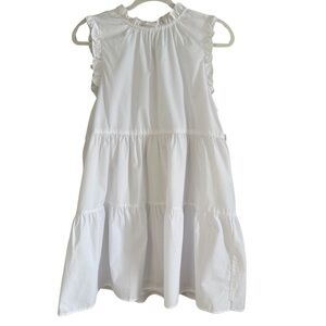 BP. Ruffle Tiered Cotton Babydoll Dress Size Small